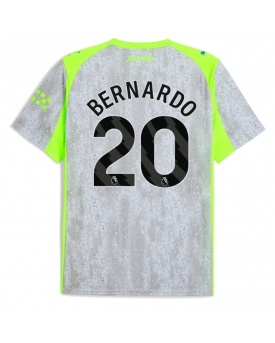 Manchester City Bernardo Silva #20 Maglia Gara Terza Repliche 2025-26 Maniche Corte